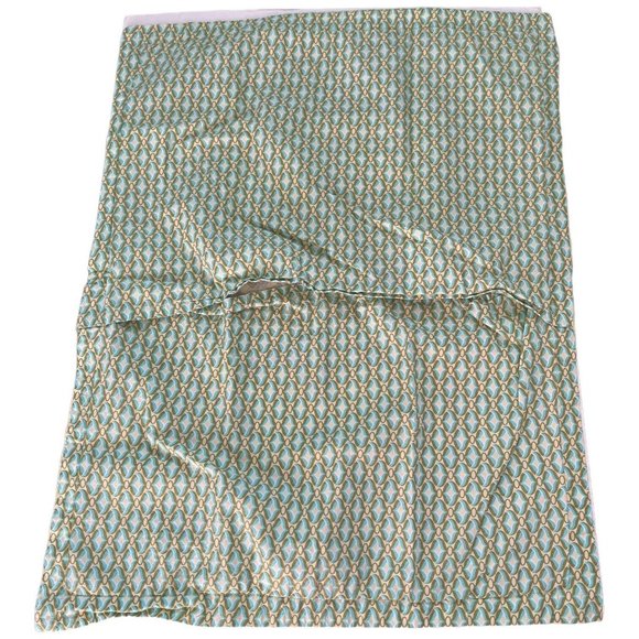 One Echo Teal Medallion Design Standard Pillow Sham Multicolor Boho 100% Cotton - Picture 3 of 9